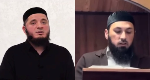 Mukhammad Tamaskhanov (left and Magomed Sultygov. Collage by the "Caucasian Knot". Screenshot of a photo https://t.me/fortangaorg/19488 and a video https://t.me/m_tamaskhanov/1167 Mukhammad Tamaskhanov (left and Magomed Sultygov. Collage by the "Caucasian Knot". Screenshot of a photo https://t.me/fortangaorg/19488 and a video https://t.me/m_tamaskhanov/1167