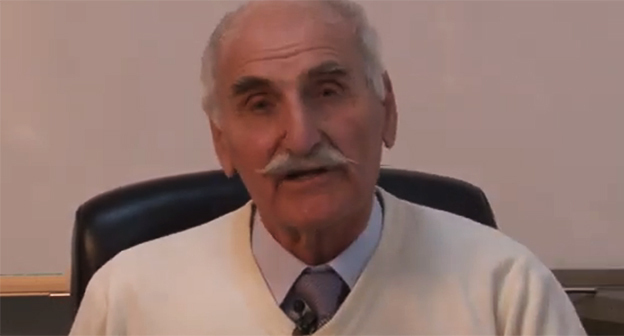 Magomed Shamilov. Video screenshot: https://www.youtube.com/live/vcKHpfFF8X8 Magomed Shamilov. Video screenshot: https://www.youtube.com/live/vcKHpfFF8X8