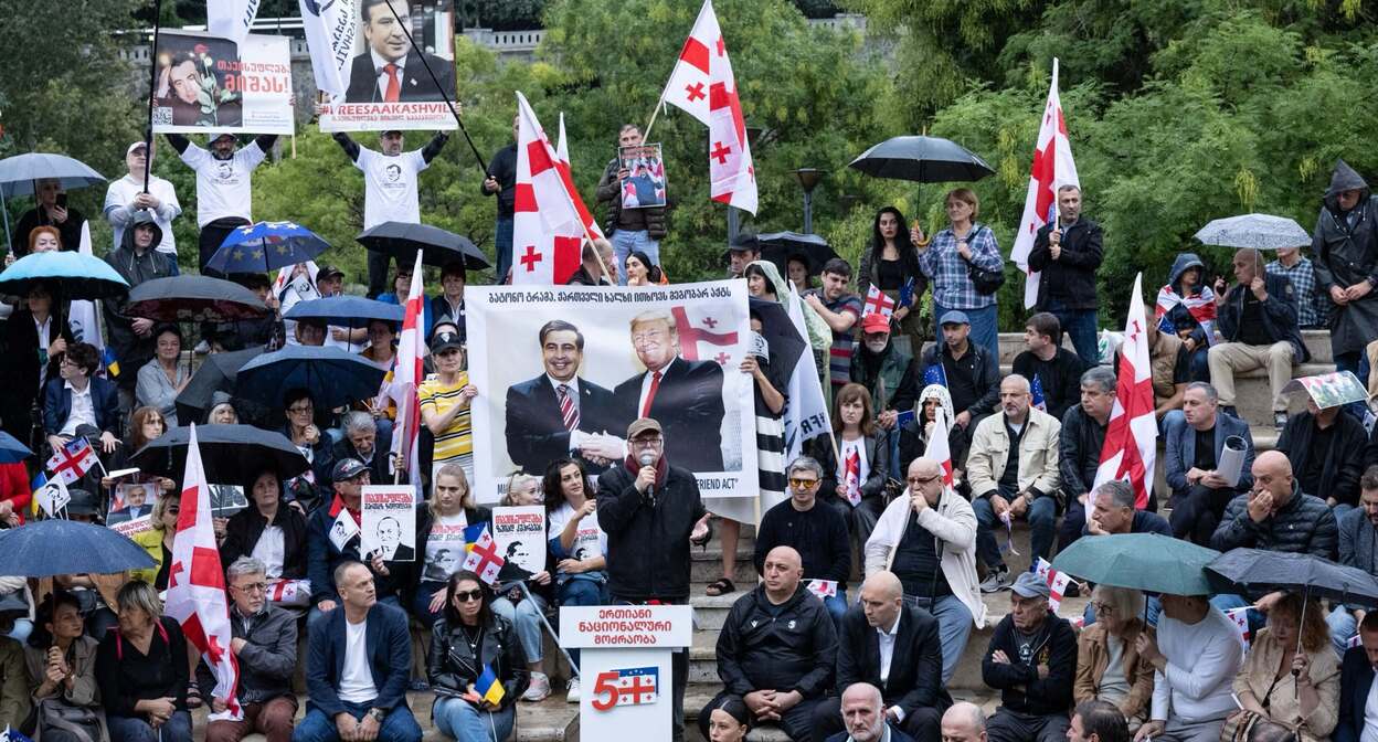 Rally in Rike Park. Photo: Ketevan Khutsishvili / Netgazeti Rally in Rike Park. Photo: Ketevan Khutsishvili / Netgazeti
