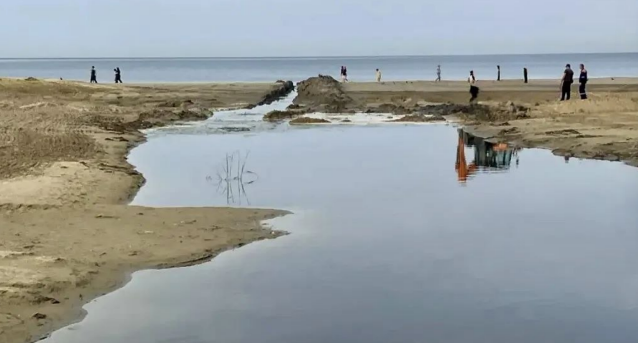 Mouth of the Anapka. Photo https://t.me/Roman_eco/2447?single Mouth of the Anapka. Photo https://t.me/Roman_eco/2447?single